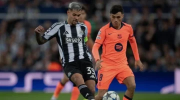 تحديد توقيت المواجهة المرتقبة بين نادِيي برشلونة ونيوكاسل يونايتد في الملاعب الأوروبية